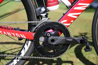 Quarq power meters on Katusha Alpecin's SRAM Red crankset