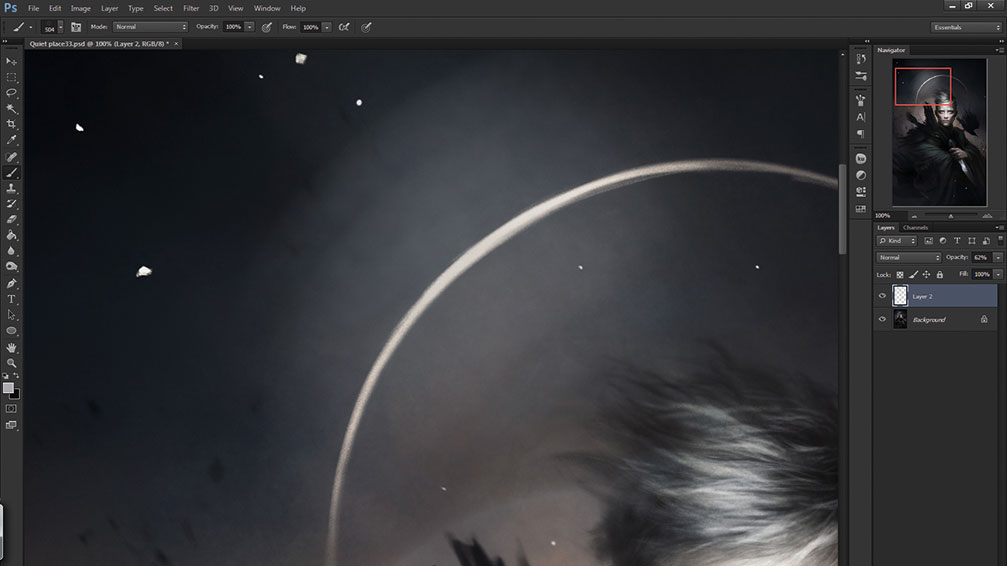 Paint complex lighting scenes in Photoshop