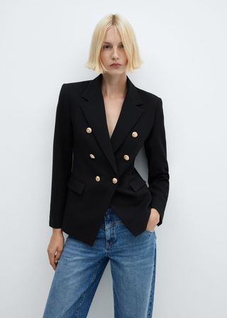 Double-Breasted Blazer - Women