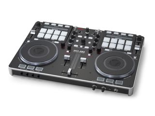 The Vestax VCI-380: click the image for a photo gallery.