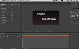 Lenscare provides two plugins which provide a greater amount of control over defocusing than After Effects in-built tools