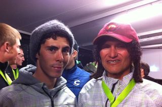 Marco Fontana and Tinker Juarez (Cannondale Factory Racing)