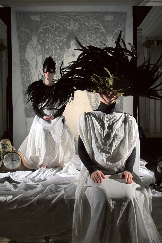 The Orpheus Edition of Drawing Theatre. London Drawing's event with the Little Bulb Theatre was a class mixing art and performance