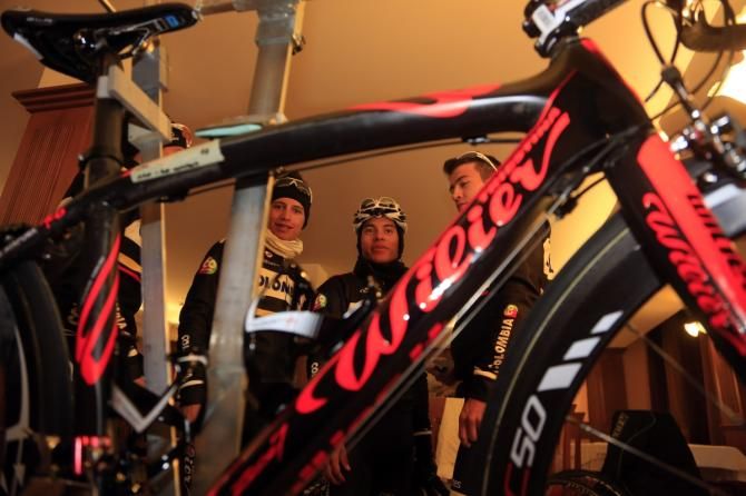 Team Colombia is using Wilier bikes in 2013