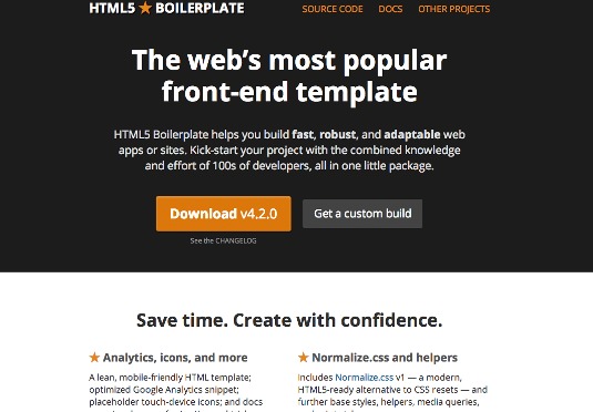 HTML5 Boilerplate puts everything into a single tidy package for you to begin your hacking