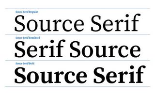 Source serif