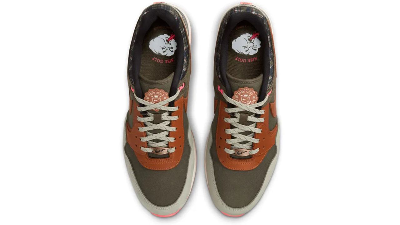 The Nike Air Pegasus 89 G NRG Golf Shoes - The Open 2024 on a white background