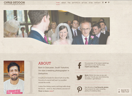 Drupal websites: Chris Seddon