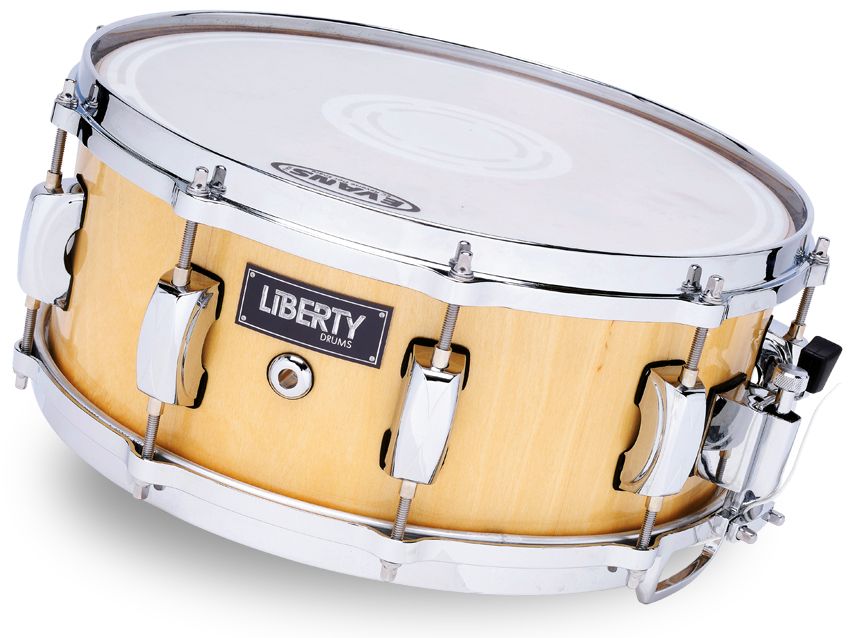 Snare is Finnish birch ply with natural gloss satin lacquer