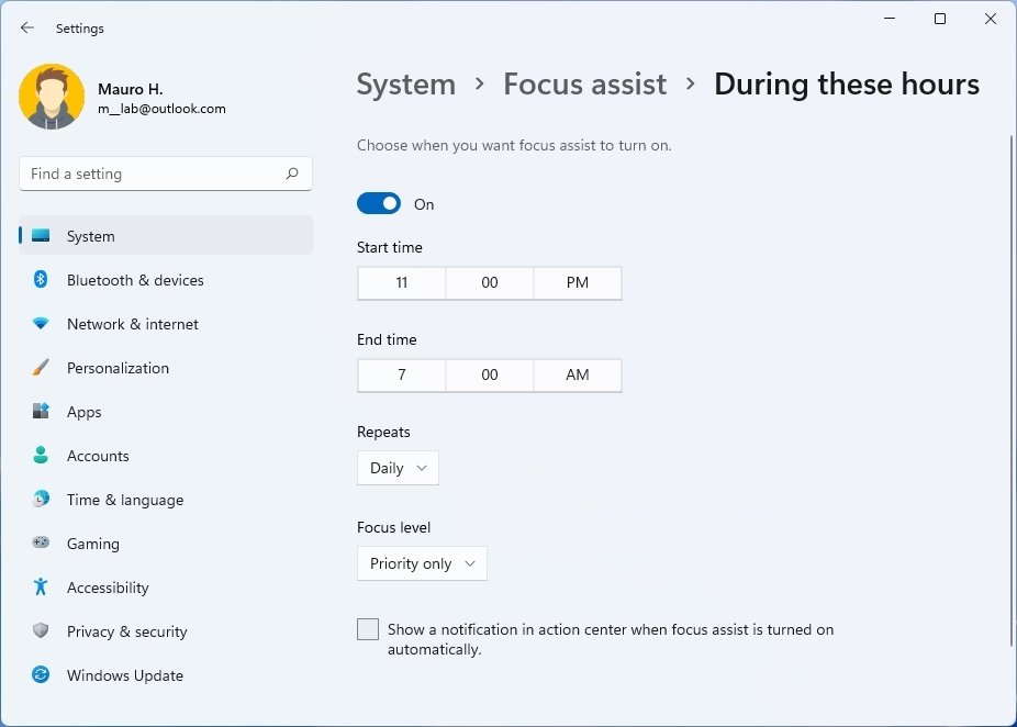 How To Use Focus Assist To Avoid Distractions In Windows 11 | Windows ...