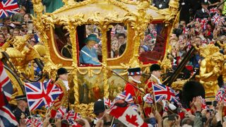 Queen Elizabeth II during the Golden Jubilee 2002