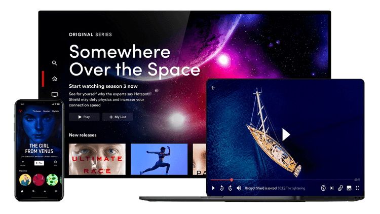 Hotspot Shield Free VPN auf mehreren Geräten