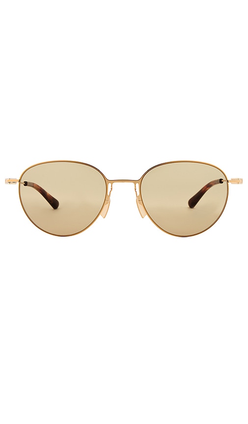 Thin Triangle Round Sunglasses