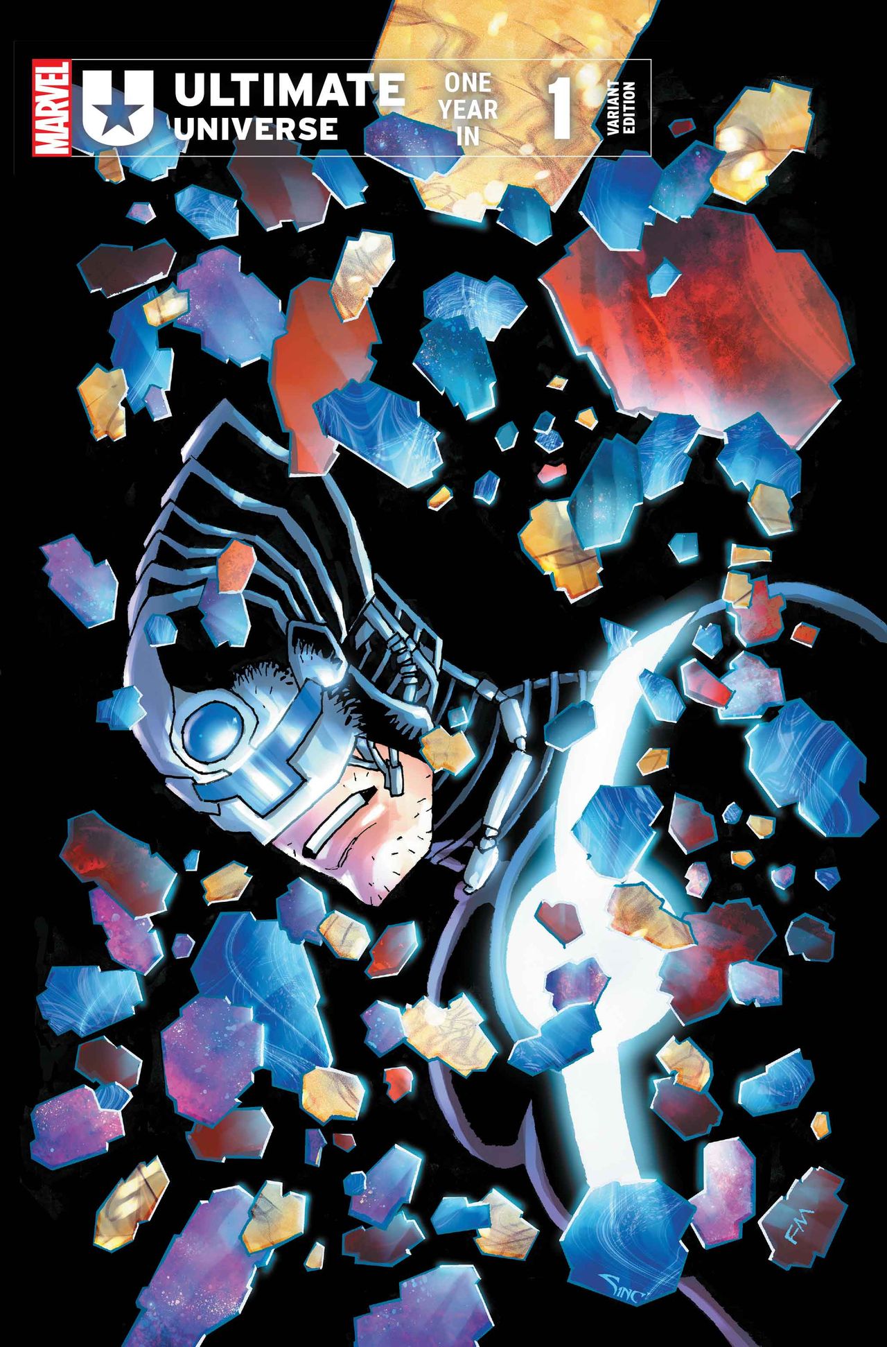 Covers for ULTIMATE UNIVERSE: ONE YEAR IN #1.