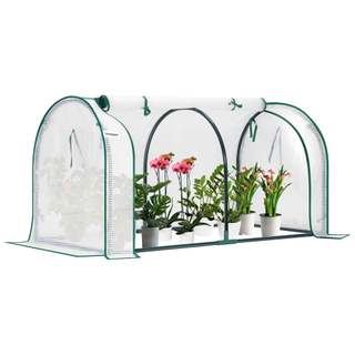 A portable mini greenhouse from Amazon