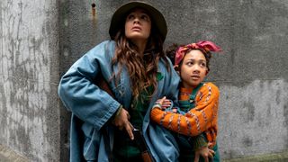 Dania Ramirez as Aimee and Naledi Murray as Wendy in "Sweet Tooth" on Netflix.