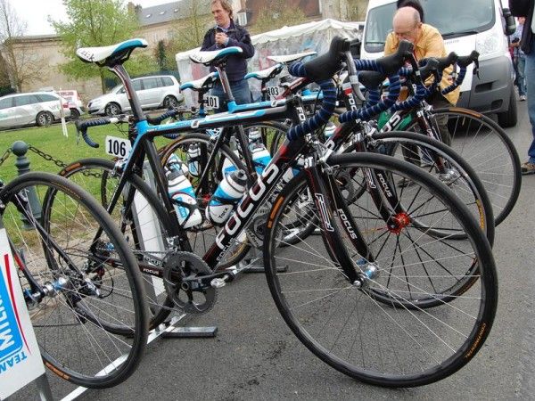 Milram rider Niki Terpstra used a Focus Mares Team 'cross frame for Wednesday's Gent-Wevelgem but opted for a regular road bike for Paris-Roubaix.