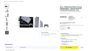 Best Buy PS5 30th anniversary pre-order