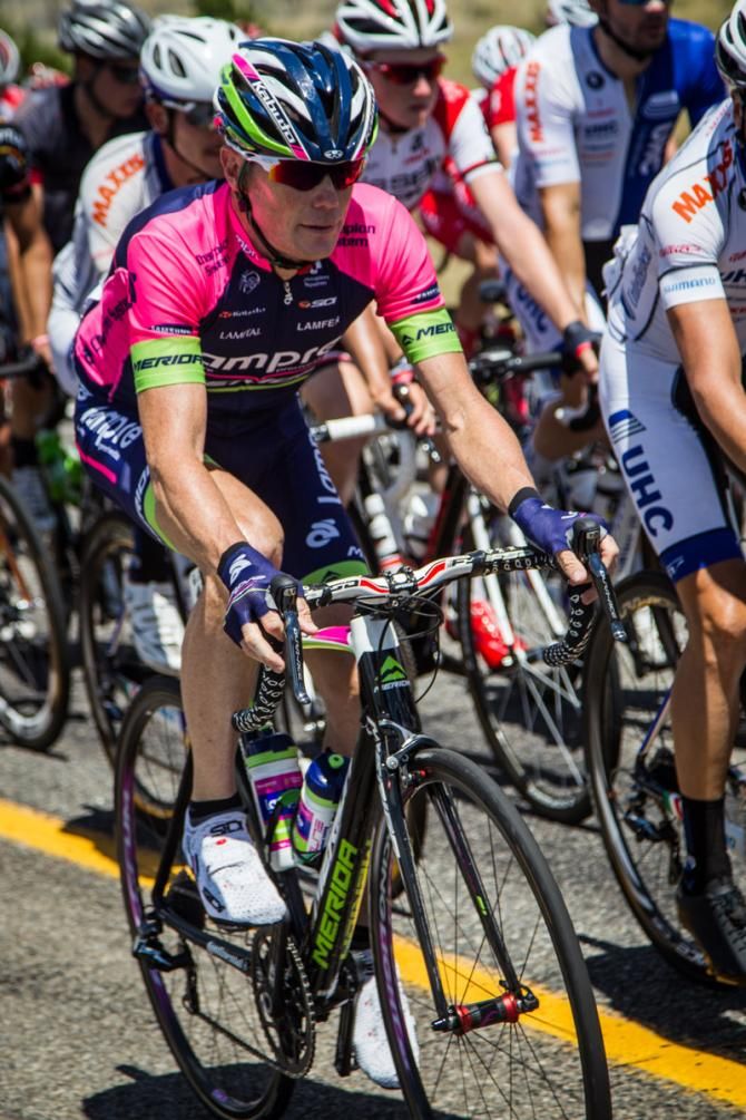 Chris Horner (Lampre-Merida) content to sit back and wait for the coming mountain stages