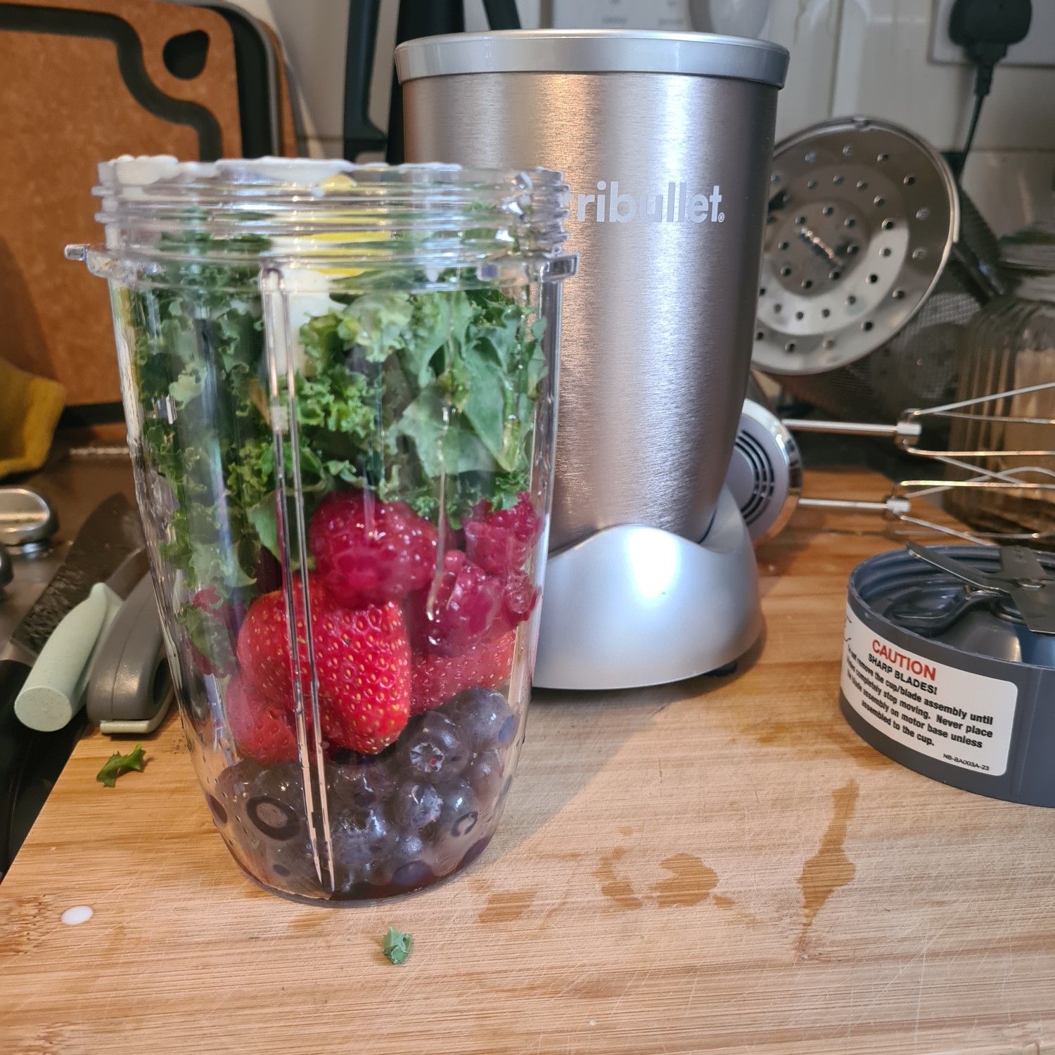 NutriBullet Pro 900 blender ready to test