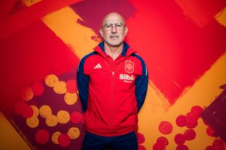 Spain Euro 2024 squad Luis de la Fuente, Head Coach of Spain, poses for a portrait during the Spain Portrait session ahead of the UEFA EURO 2024 Germany on June 10, 2024 in Donaueschingen, Germany. (Photo by Alexander Scheuber - UEFA/UEFA via Getty Images)