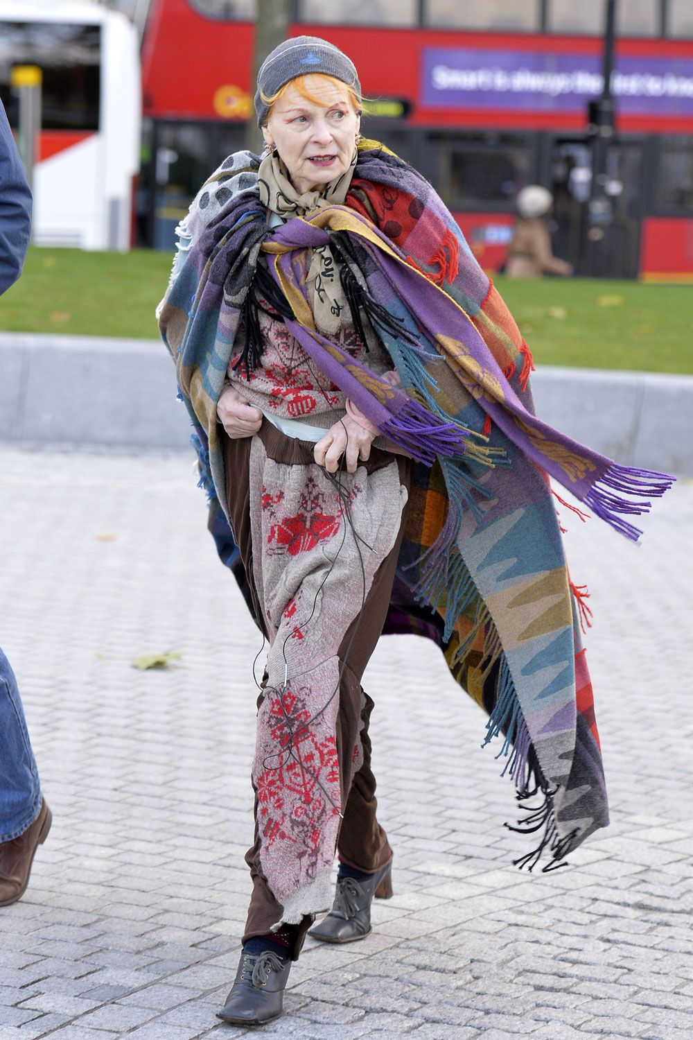 Vivienne Westwood at the Greenpeace &#039;Free The Arctic 30&#039; demonstration in London