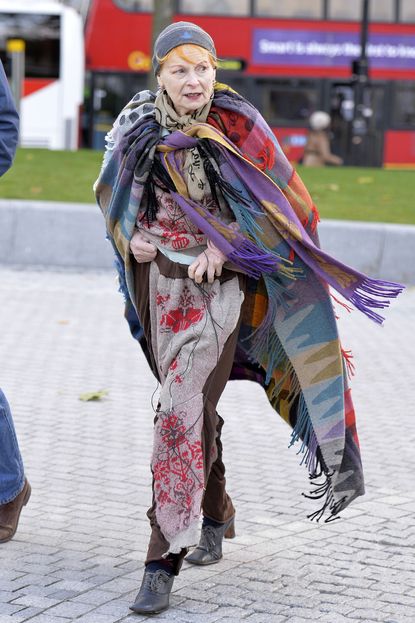 Vivienne Westwood at the Greenpeace 'Free The Arctic 30' demonstration in London