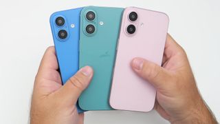 YouTube channel Zollotech demonstrating allegedly leaked iPhone 16 colors.