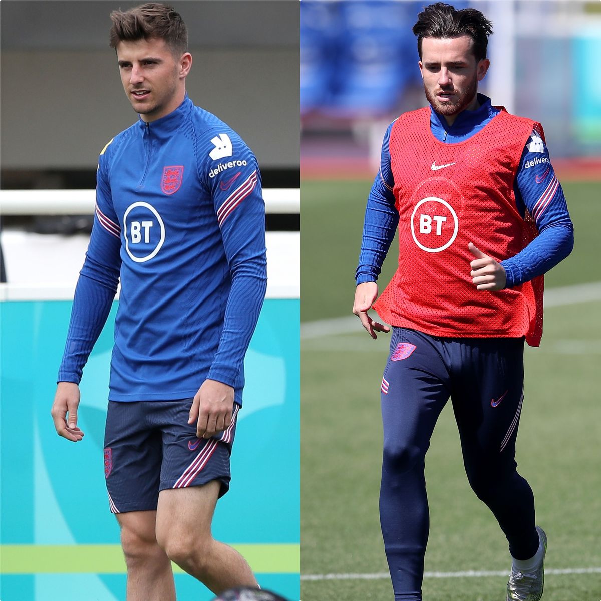 Mason Mount and Ben Chilwell