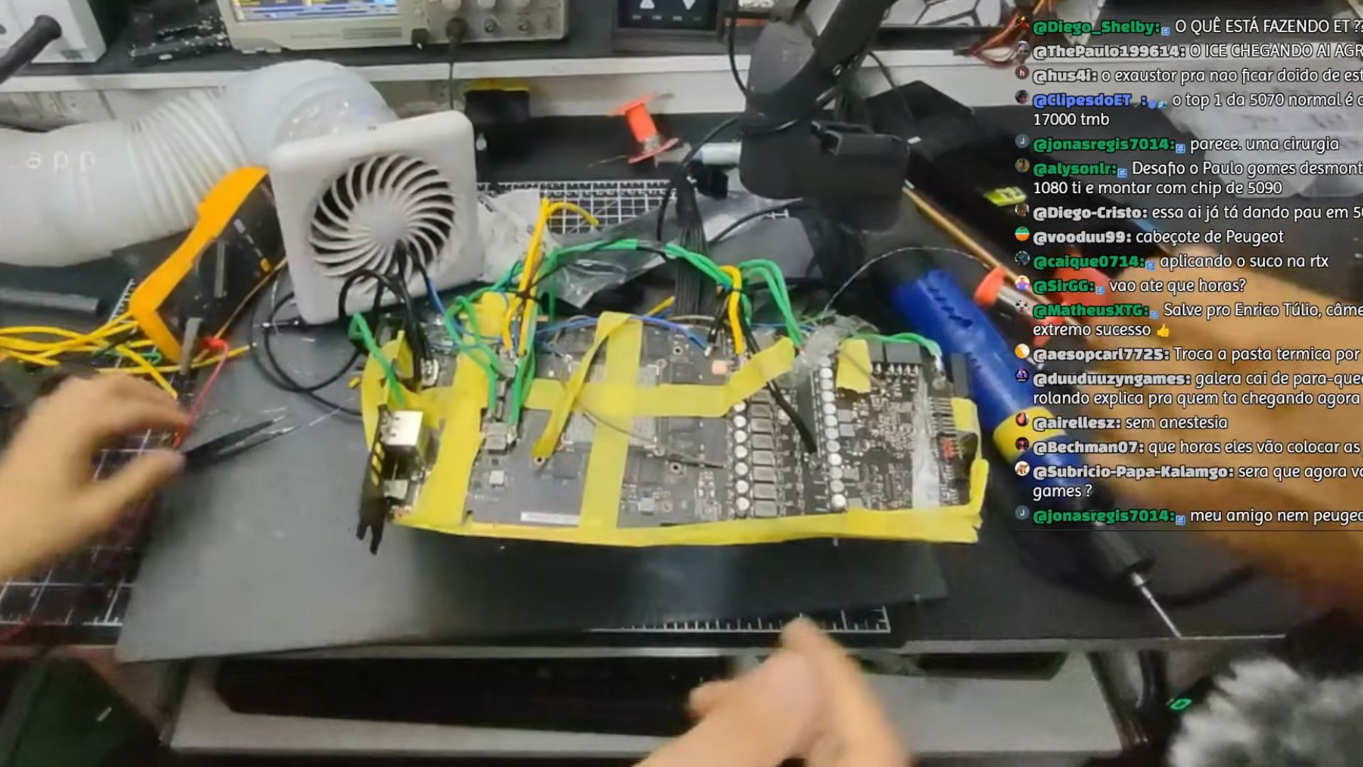 This Frankenstein-ed RTX 5070 Ti with a hole in it has just set a world record benchmark score and it's the most cursed-looking graphics card I've ever seen