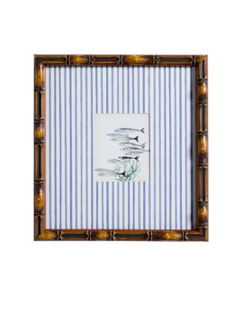 Sardines Framed Wall Art Print by Jake Arnold