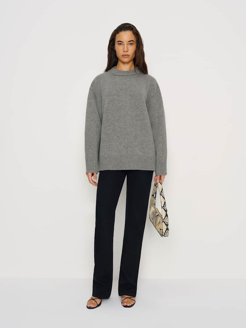 Jo Regenerative Wool Oversized Crew
