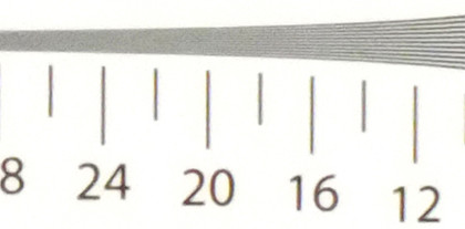 Cropped resolution image iso 1600