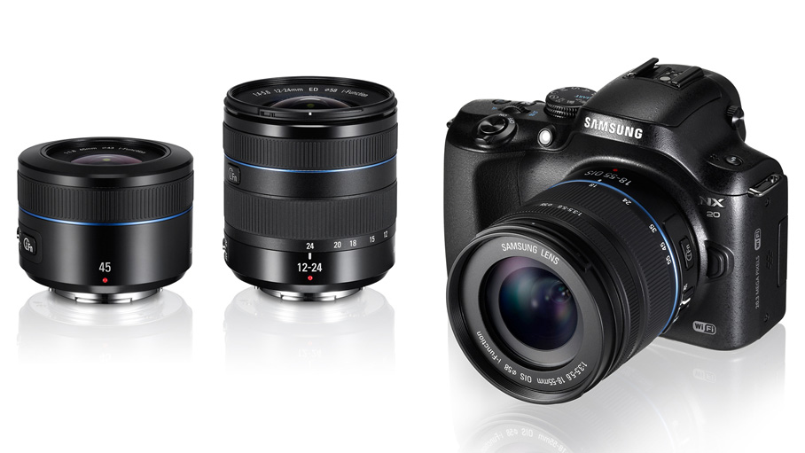 Samsung expands NX lens range with 12-24mm and 45mm