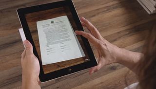 Acrobat DC lets you simply take a photograph of a rotten old paper document...