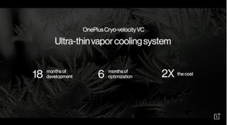OnePlus 10T coooling system