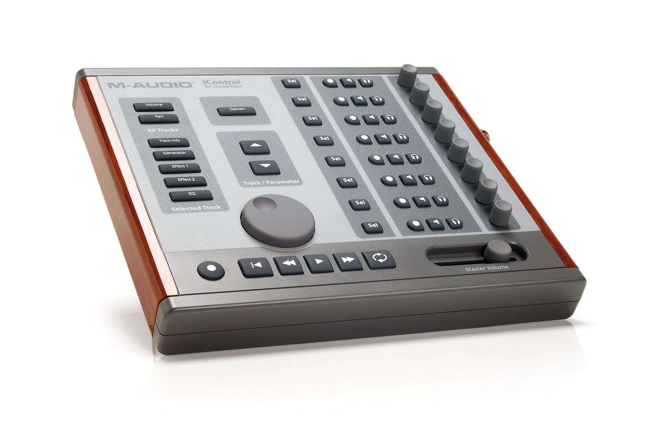 As it's designed specifically for GarageBand, all of the controls are already configured.