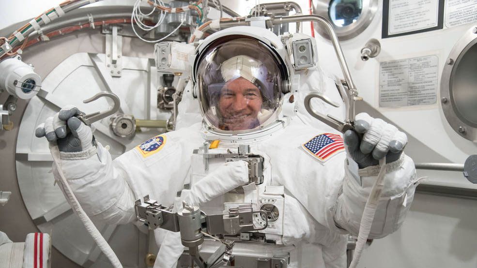 Grandfather set to break space record as he blasts off to the ISS ...