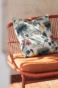 Leafy Tropics Outdoor Pillow | $140 at Anthropologie