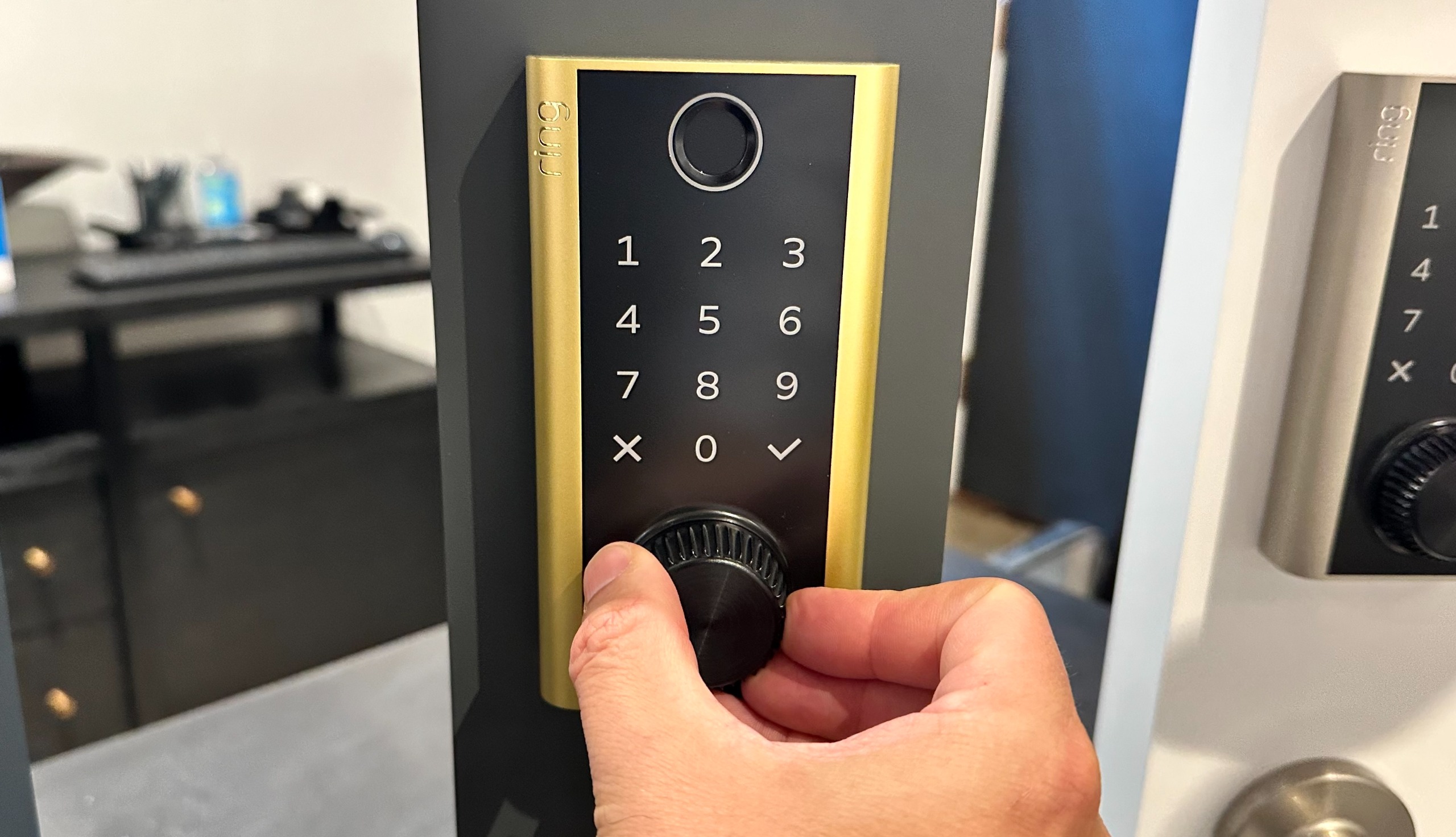 Ring Smart Lock gold