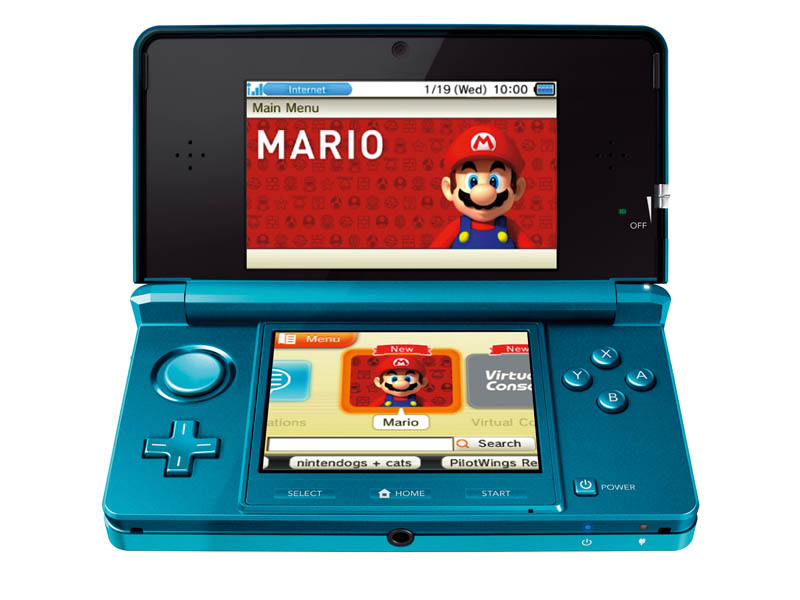 Super mario 3ds best sale console