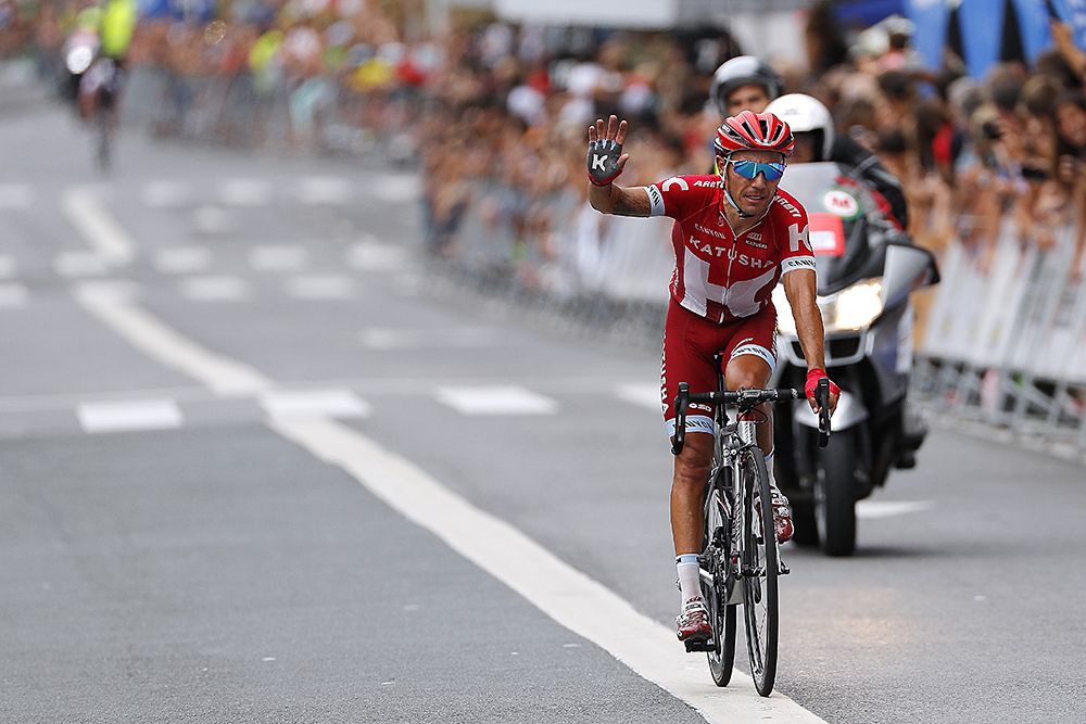 Joaquim Rodriguez Oliver (Spa) Team Katusha fourth at Clasica San Sebastian