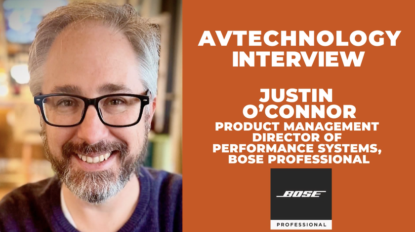 In an exclusive video interview, Justin O’Connor from Bose Professional recently took a few moments to chat with AV Technology about how EdgeMax is pushing the boundaries of in-ceiling speaker technology and making significant waves in a segment of the AV industry that has seen limited advancement in decades.