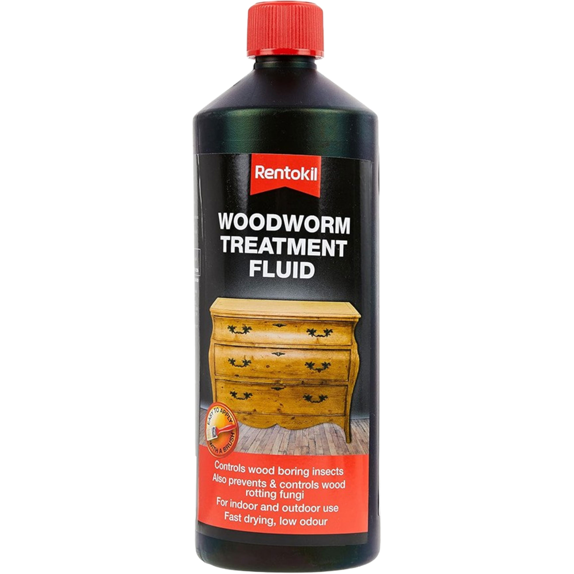 Rentokil, Woodworm Treatment Fluid, 1 Litre