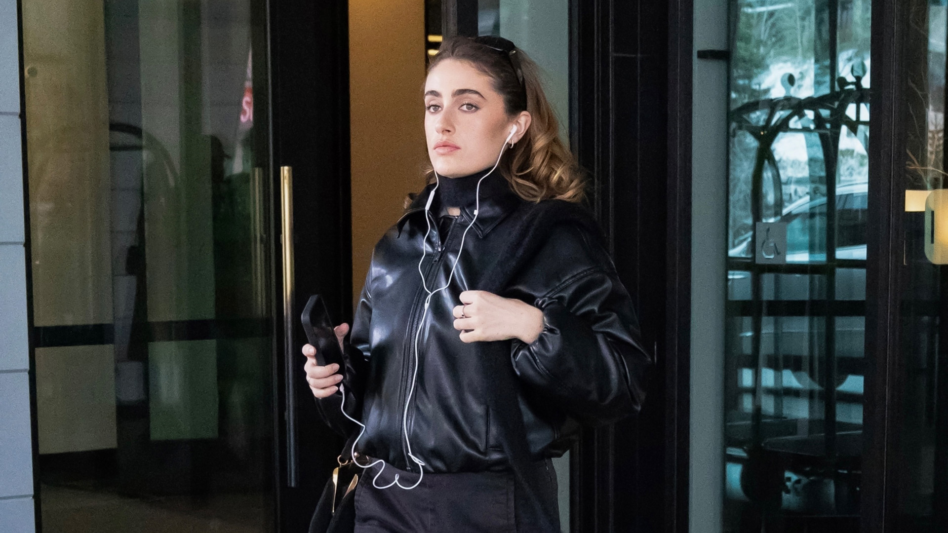 Rachel Sennott wearing Puma Speedcat Wedge Sneakers in Park City, UT