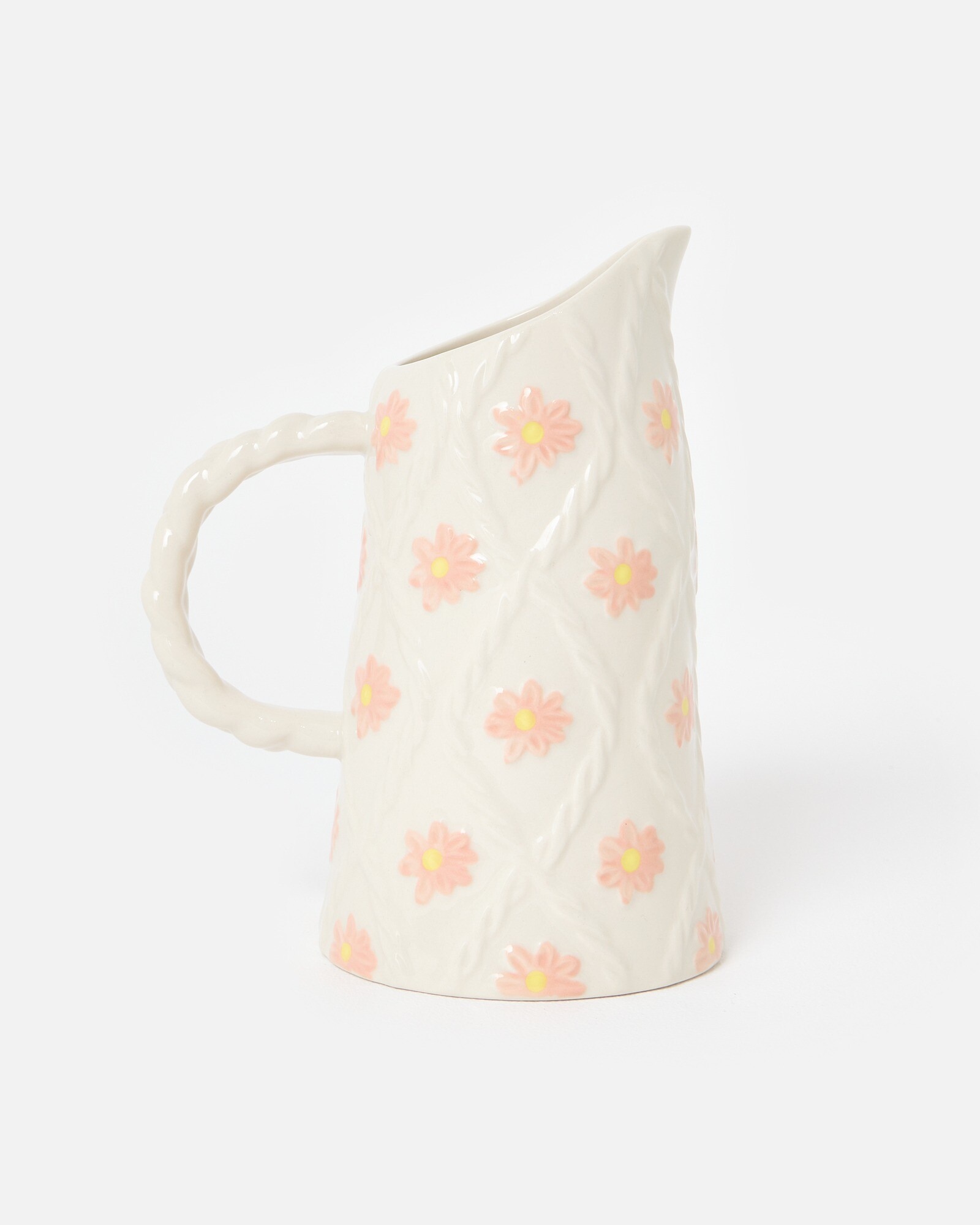 Shrimps X Oliver Bonas Knitted Floral Jug | Oliver Bonas