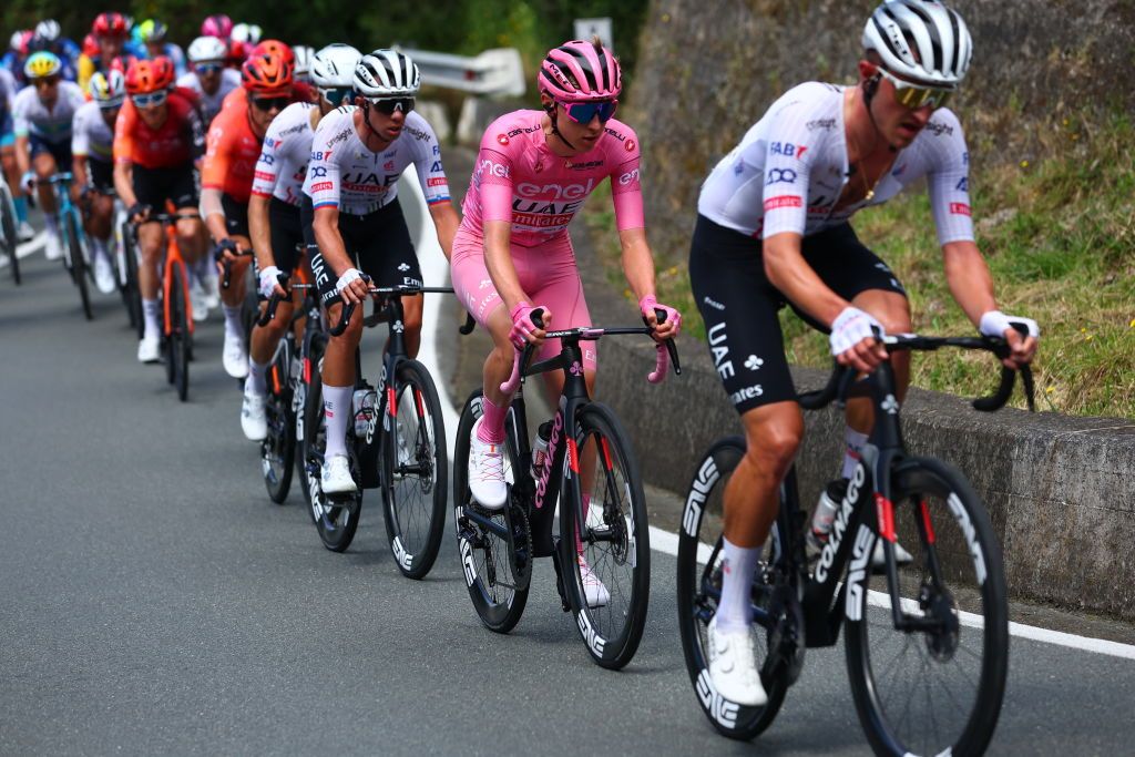 Tadej Pogacar at the GIro d&#039;Italia