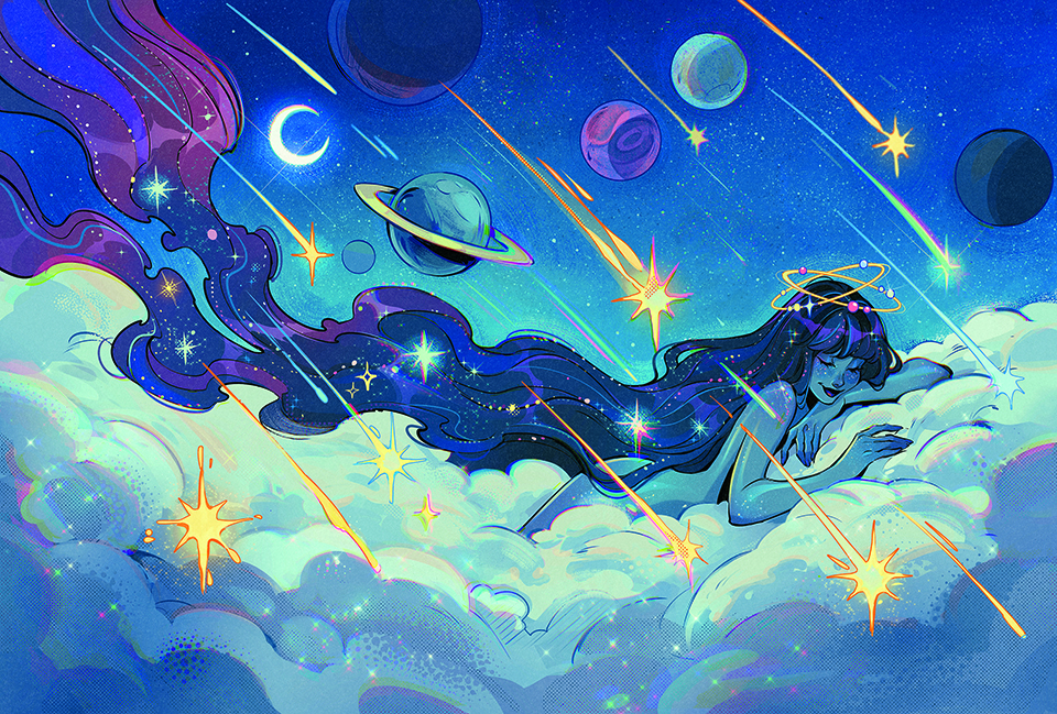 Gretel Lusky's art studio