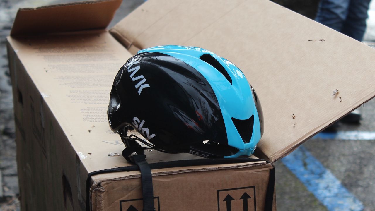 The helmet retains its larger central vents, whilst losing six of the eight wider placed vents