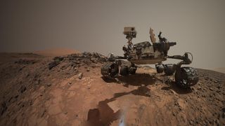 Curiosity Mars Rover Self-Portrait on Aug. 5, 2015